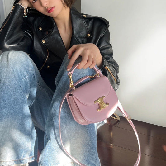 Women's Arc Saddle High-grade Niche Commute Portable Crossbody Bags