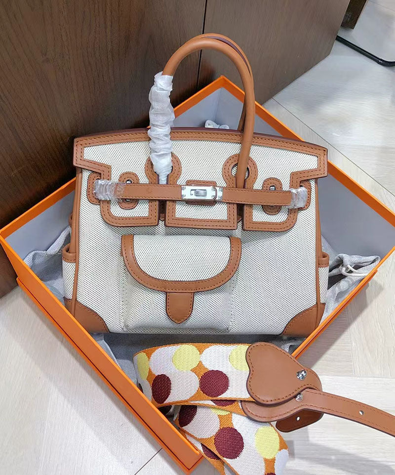 Women's Contrast Color High Sense Fashion Bags