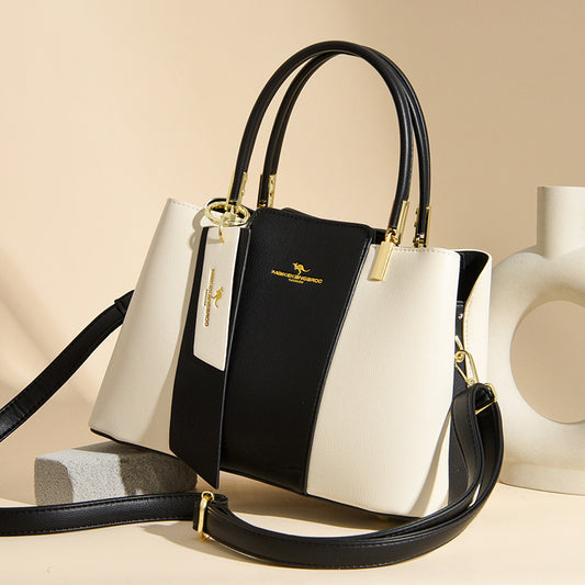 Women's Lux Genuine Leather Wedding Bridal High Sense Cowhide Shoulder Bags