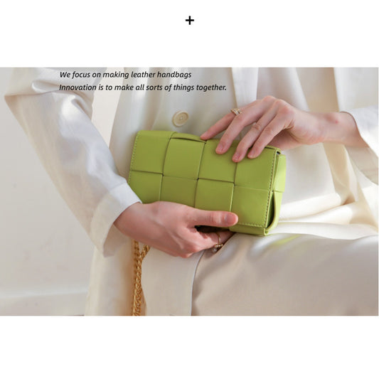 Women's Knitted Trendy Fashion Pouches Portable Crossbody Bags