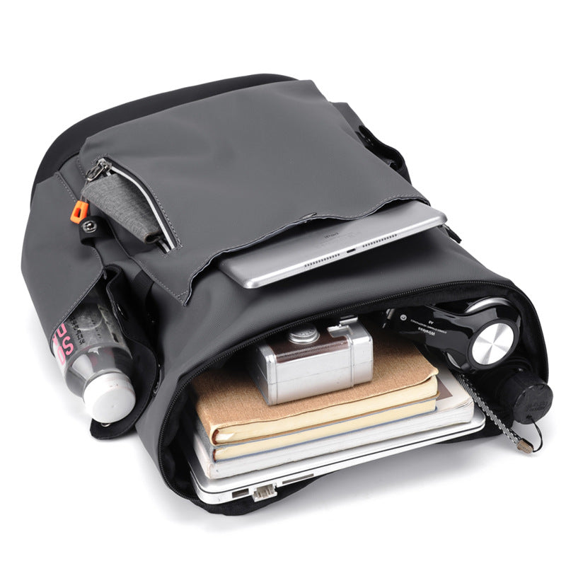 Popular Men's Large Capacity Korean Computer Backpacks