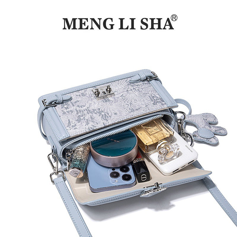 Retro High-grade Embroidered Female Commuter Trend Crossbody Bags