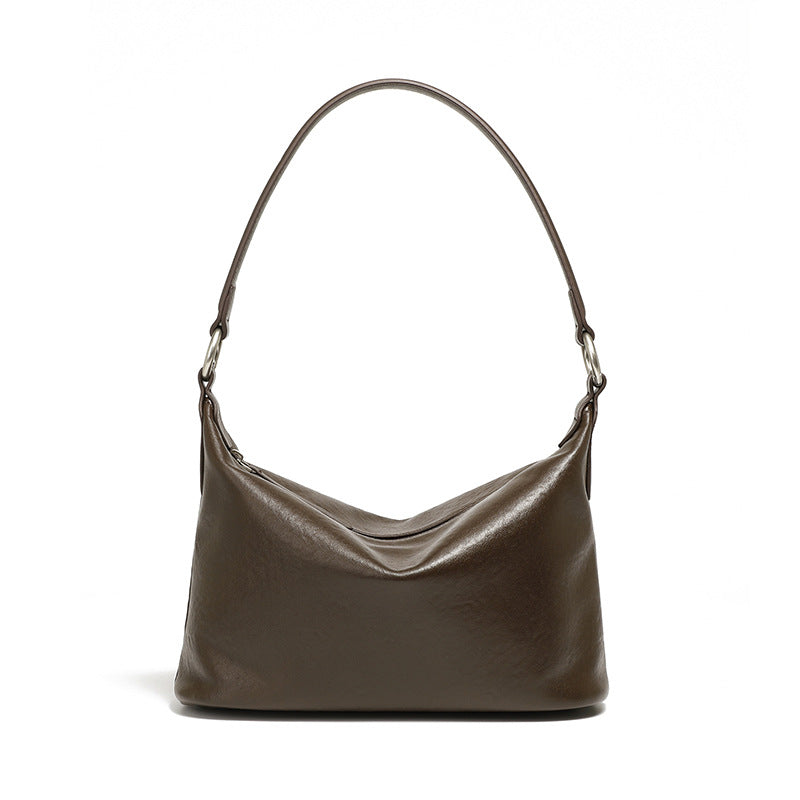 Top Layer Vegetable Tanned Pattern Cowhide Crossbody Bags