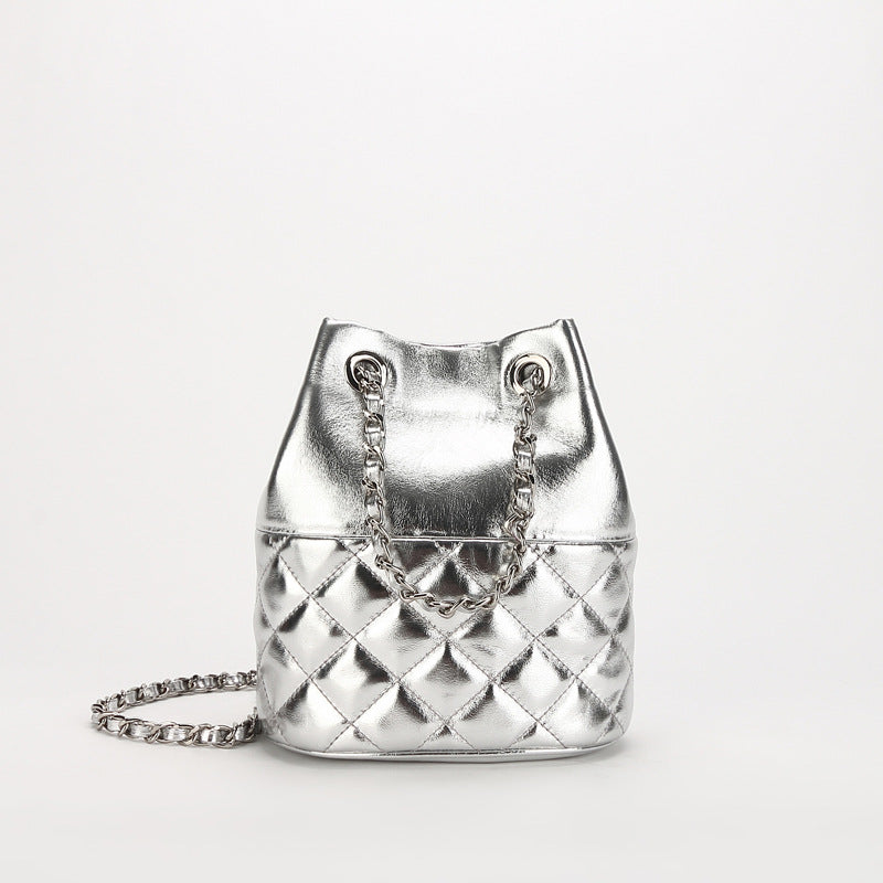 Women's Korean Chain Classic Style Rhombus High-grade Crossbody Bags