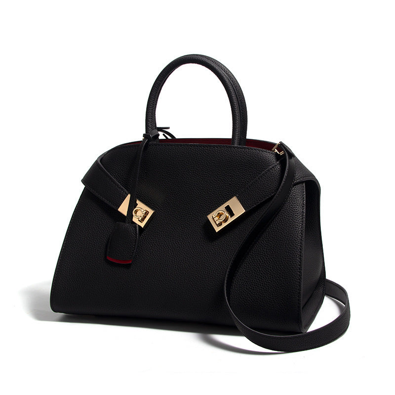 Women's Cowhide Design Large Capacity High Sense Bags