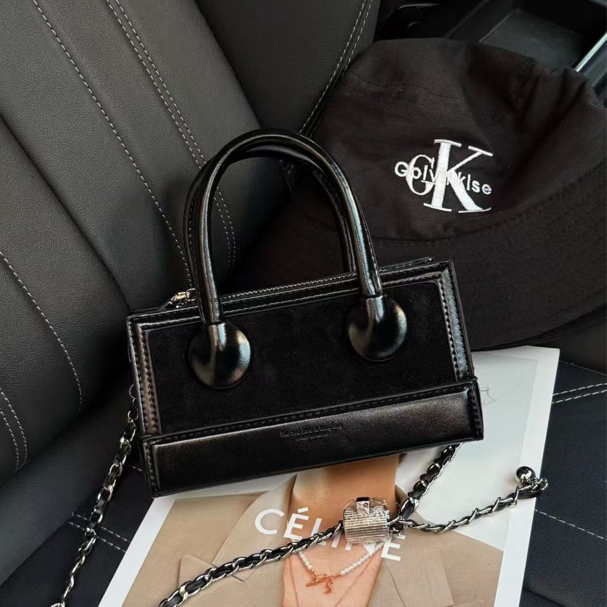 New Women's High-grade Chain Portable Fashionable Crossbody Bags