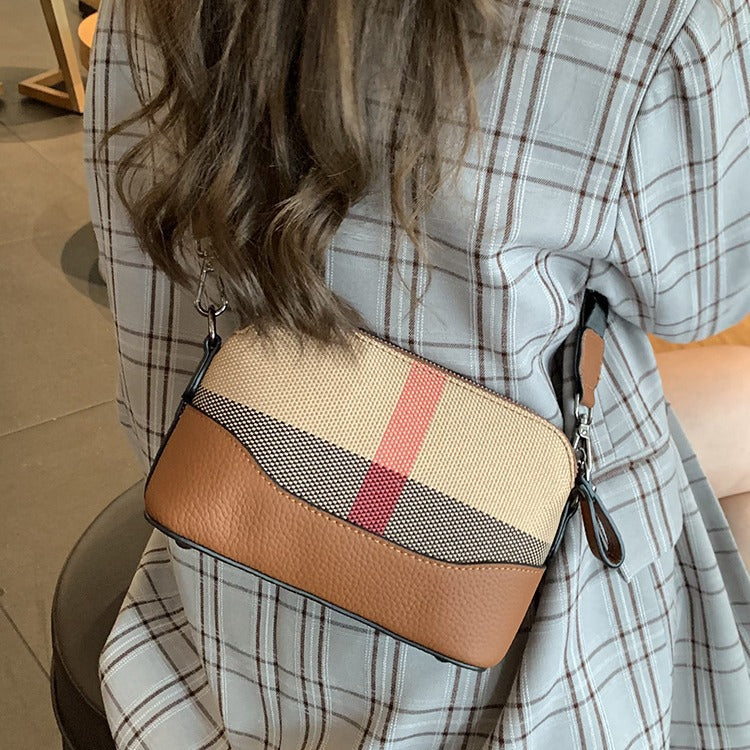 Women's For Niche Design Western Style Texture Large Crossbody Bags