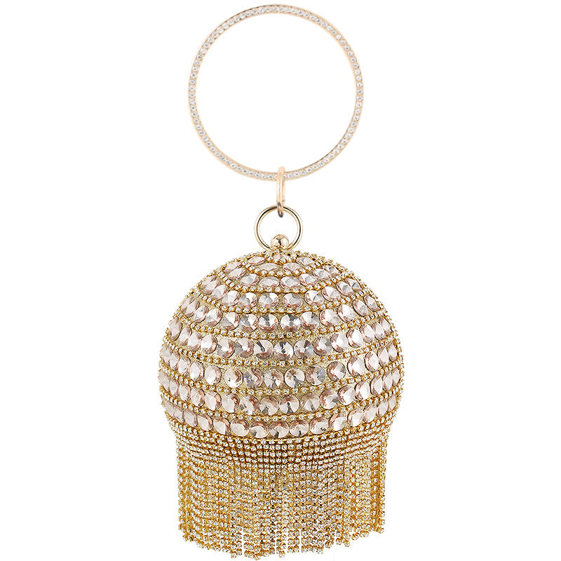 Women's Dinner Round Banquet Clutch Dress Evening Bags