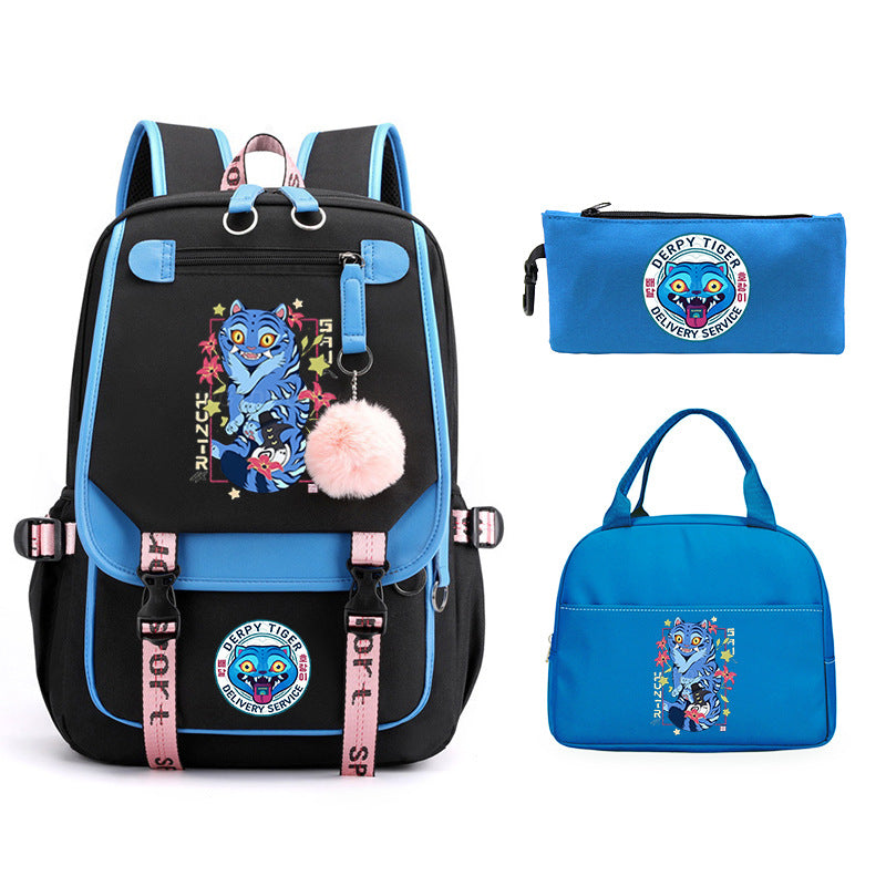 Children's Animation Printing Large Capacity Lightweight Fashion Trend Backpacks