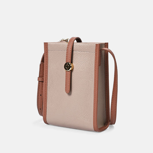 Women's New Mobile Retro Mini Leather Crossbody Bags