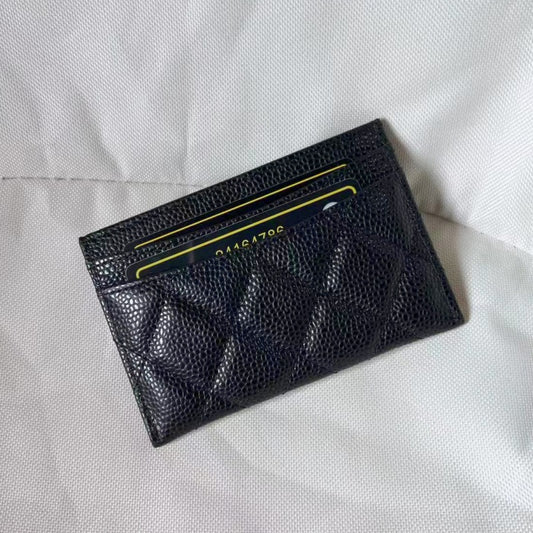 Women's Diamond Plaid Caviar Classic Style Strap Purses