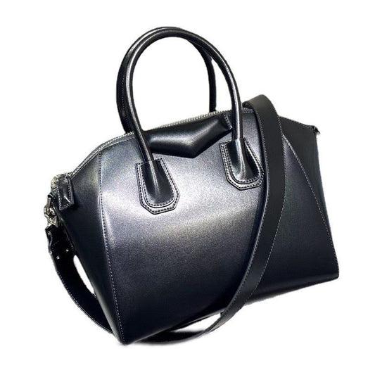 Women's Chain Motorcycle Genuine Leather First Layer Bags