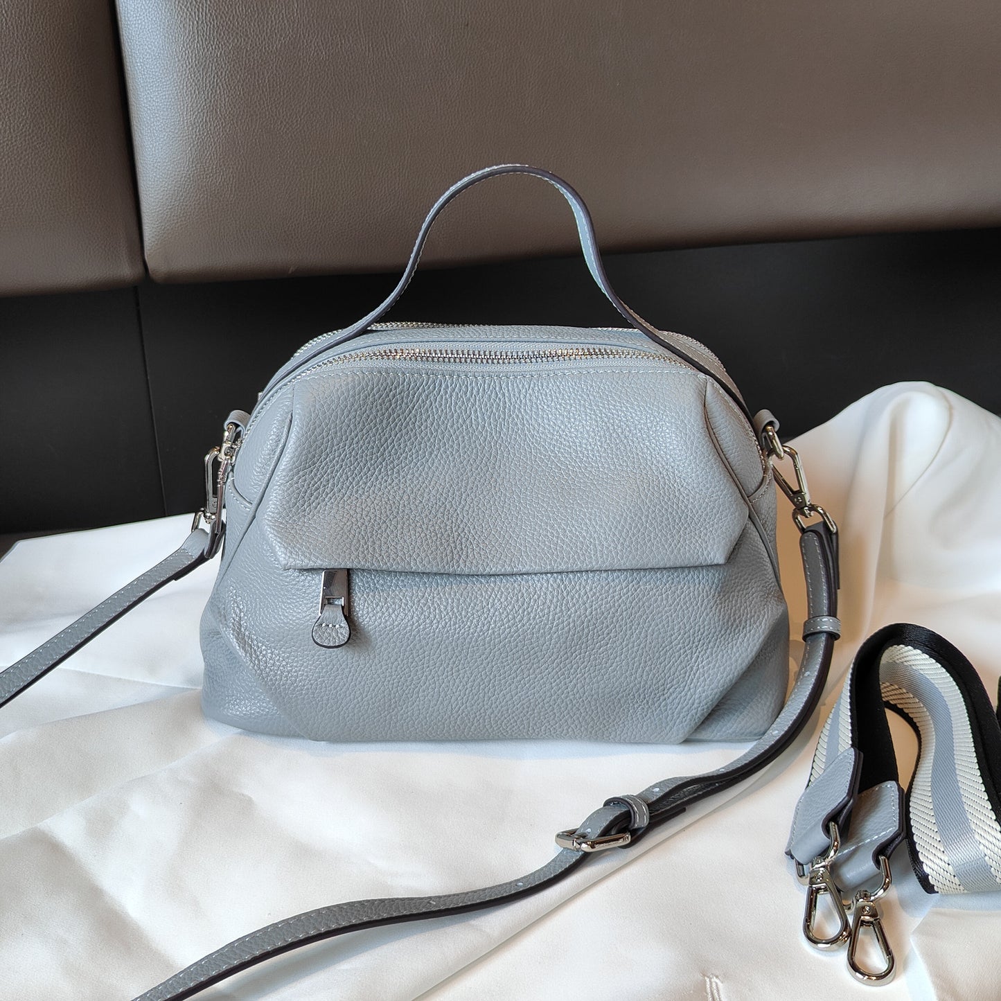 Glamorous Charming Women's Wide Strap Large Handbags