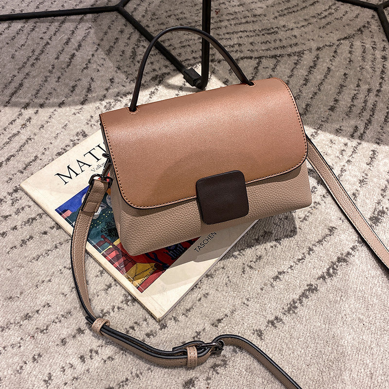 Women's Fashionable Soft Leather Simple Fashion Shoulder Bags