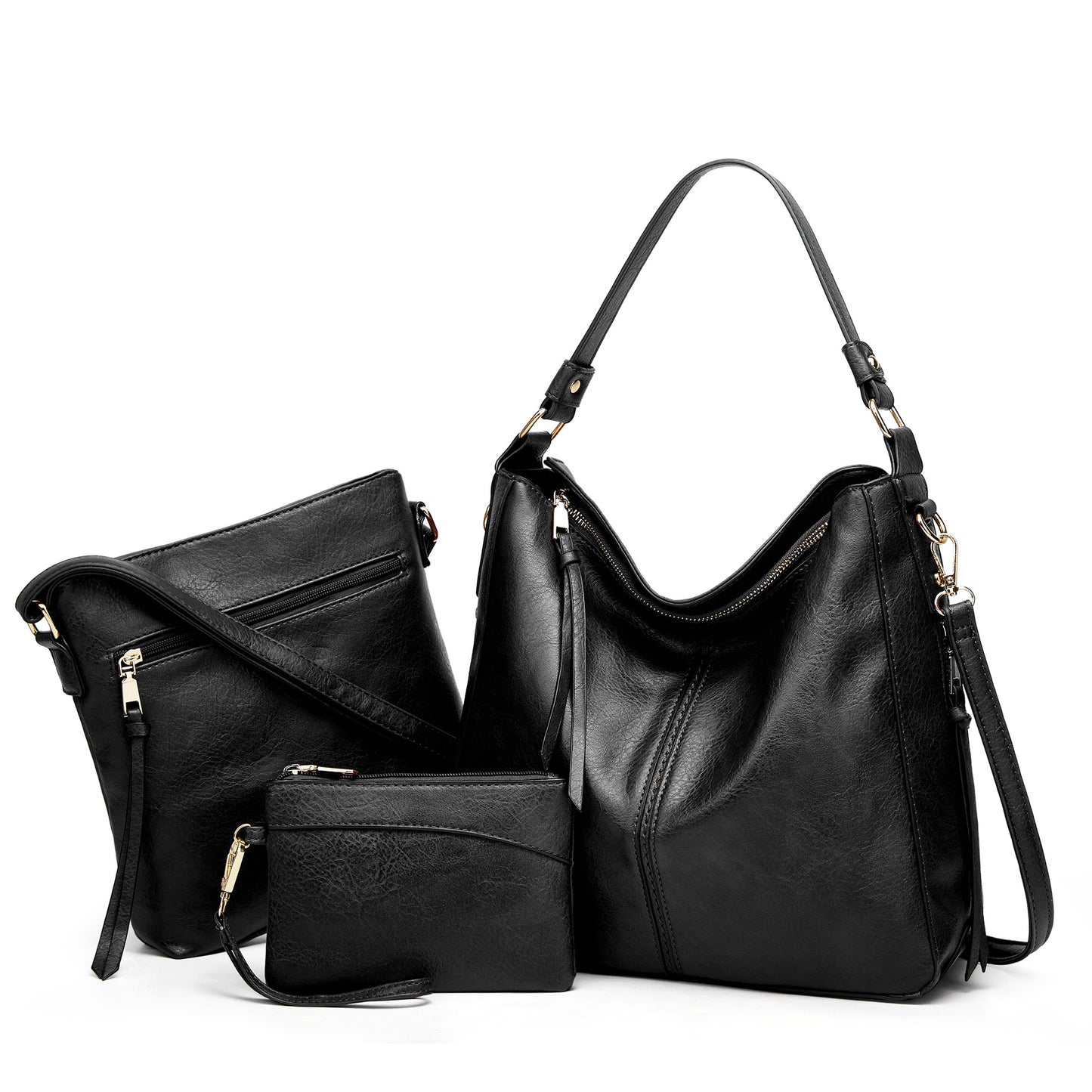 Women's Fashion Soft Leather Large Capacity Mother Shoulder Bags