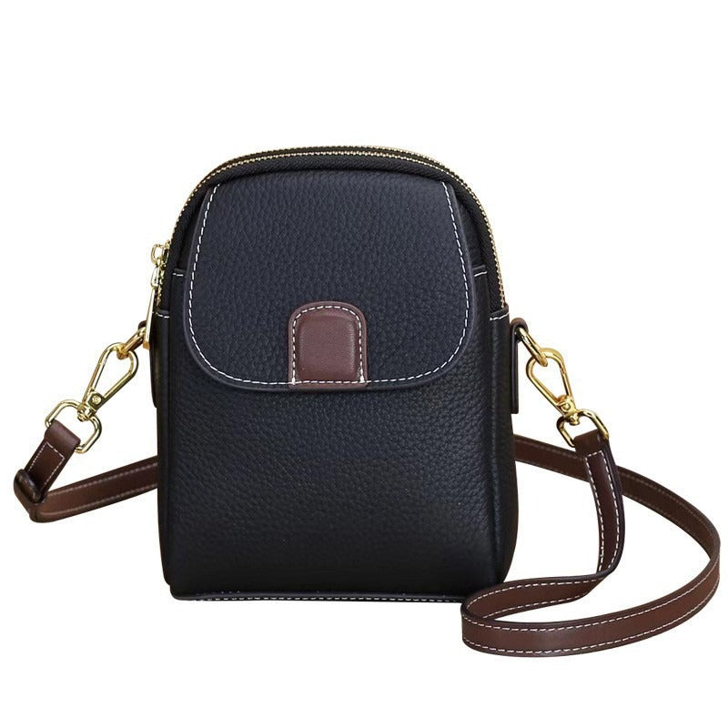 Fashion Top Layer Leather Genuine Single Crossbody Bags