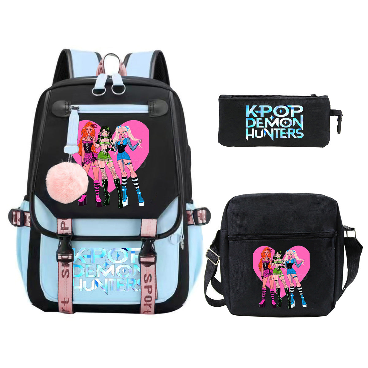 Comfortable Slouchy Anime Merchandise Printed Fashion Bags