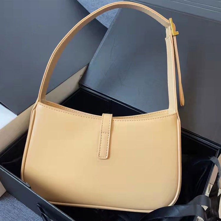 Women's Underarm Genuine Leather Design High-grade Fashion Shoulder Bags