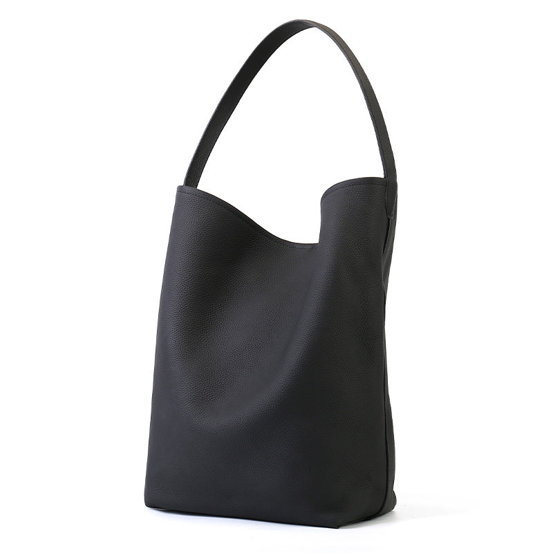 Elegant Women's First Layer Cowhide Commuter Handbags