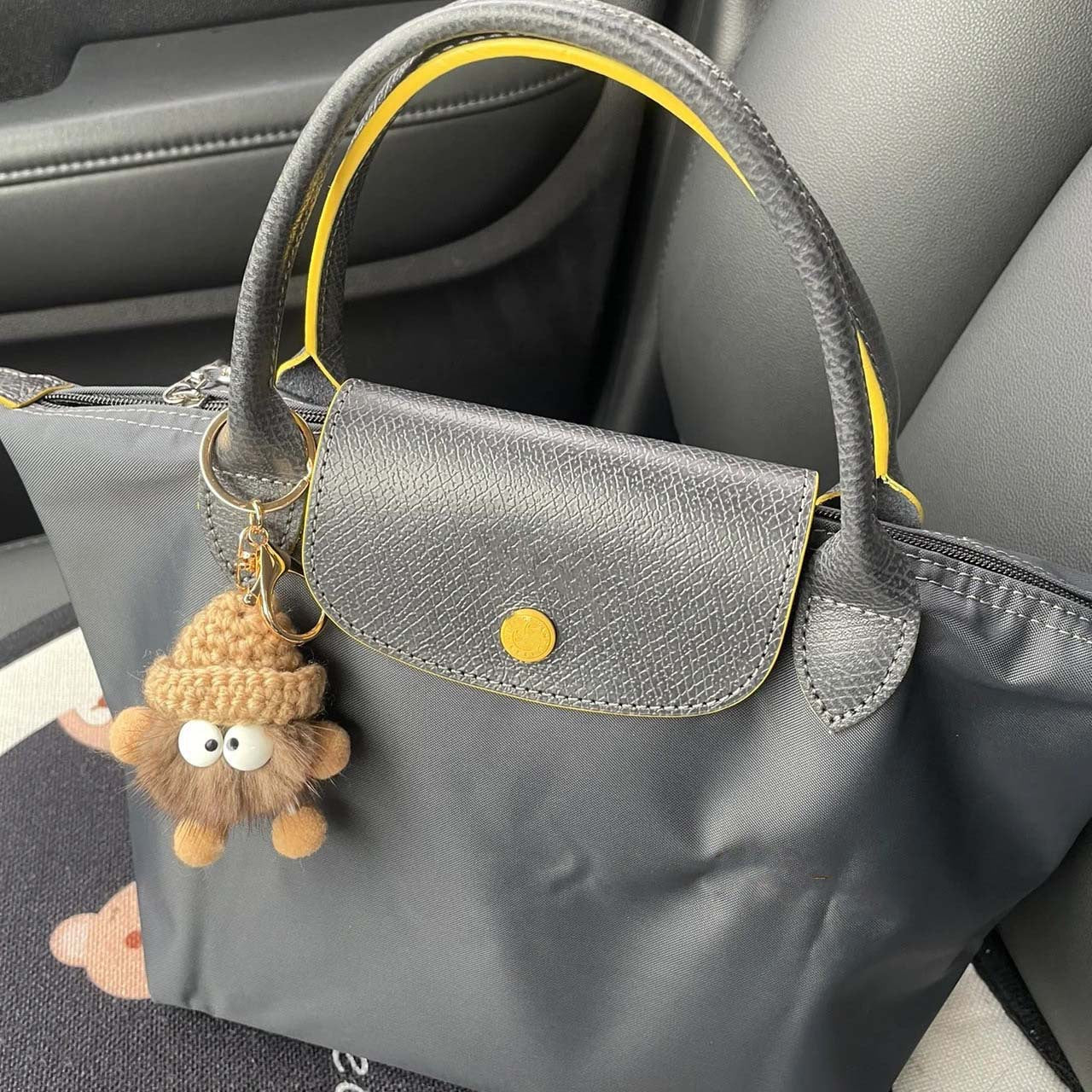 High Version Dragon Inlaid Nylon Dumpling Embroidery Shoulder Bags