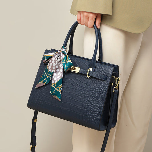 Women's Summer High-grade Large Capacity Genuine Leather Handbags