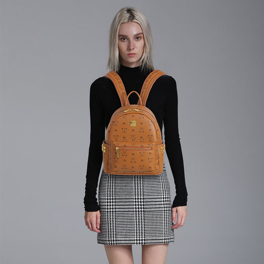 Women's Niche Retro Large Capacity Leisure Classic Backpacks