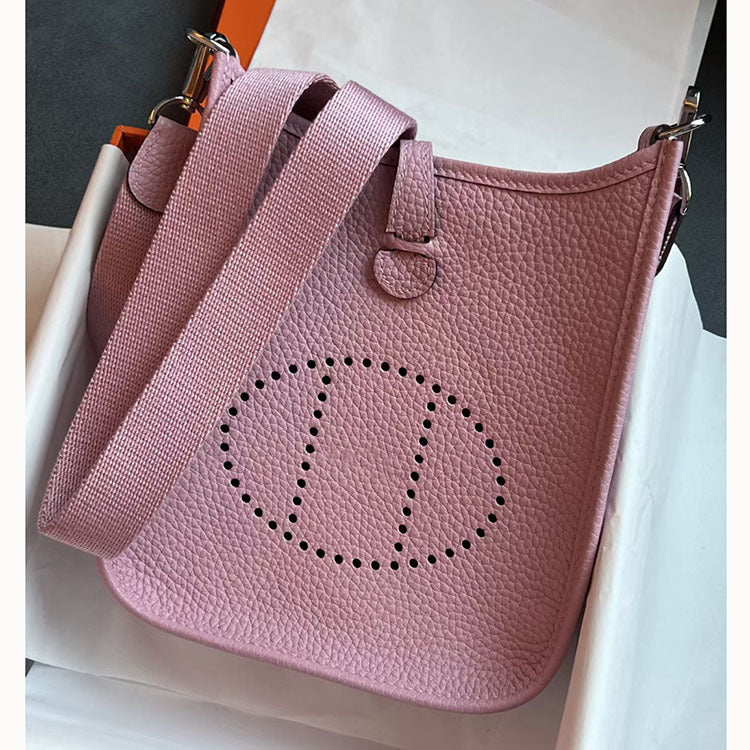 Women's Ding High-grade Wax Line First Layer Cowhide Cross Crossbody Bags