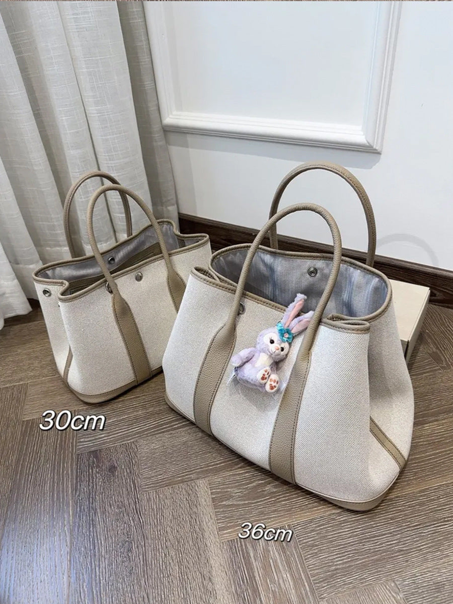 Women's High-grade Portable Canvas Large Capacity Tote Bags