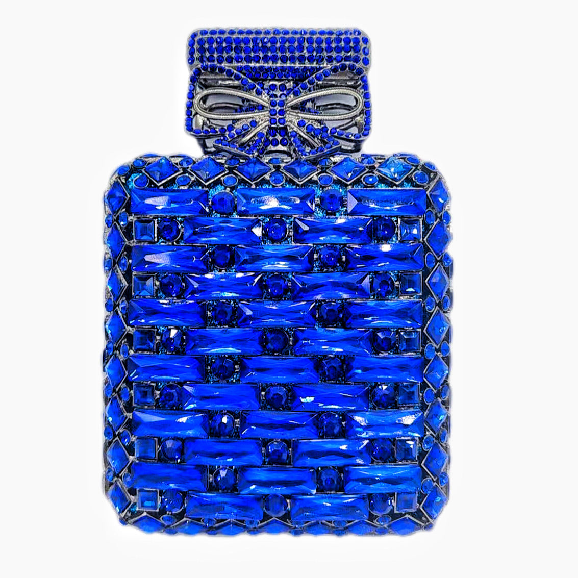 Perfume Bottle Diamond Clutch Banquet Crystal Evening Bags