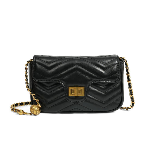Women's First Layer Cowhide Commuter High-grade Light Crossbody Bags