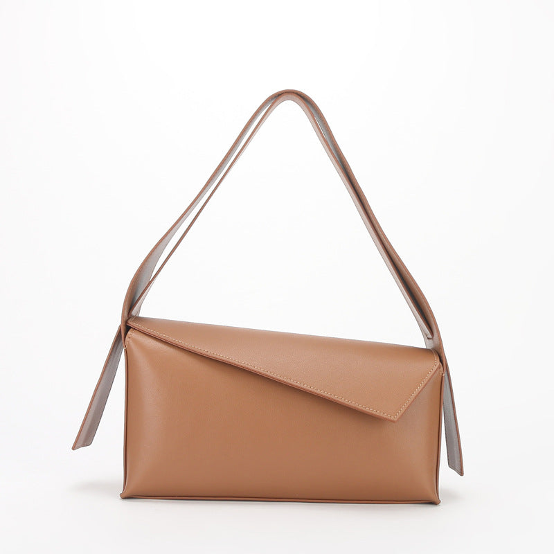 Women's Genuine Leather Niche Classic Box Simple Fashion Shoulder Bags