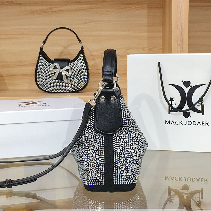 Women's Entry Lux Rhinestone High Sense Bags