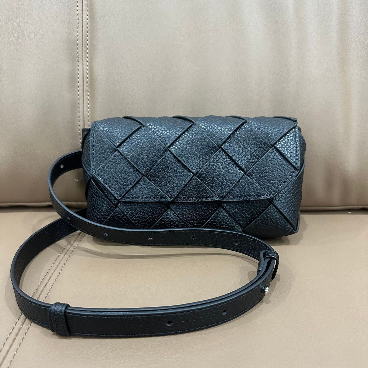 Style Lychee Pattern High Quality Leather Crossbody Bags