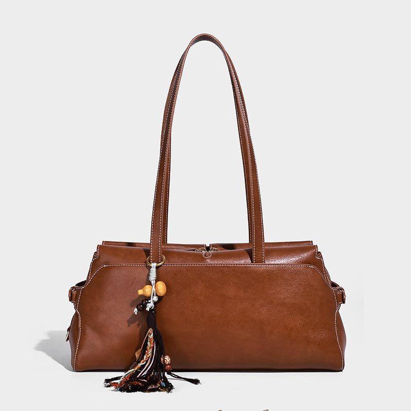 Women's Baguette Large Capacity Leisure Fashion Commuter Shoulder Bags