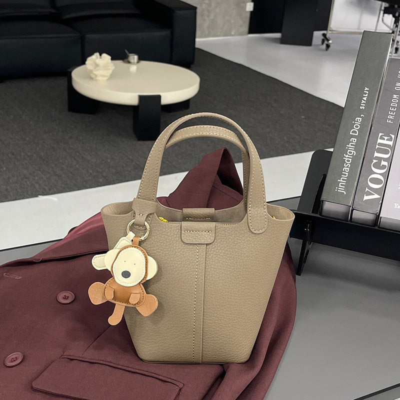 Women's Niche High Sense Genuine Leather Vegetable Bags