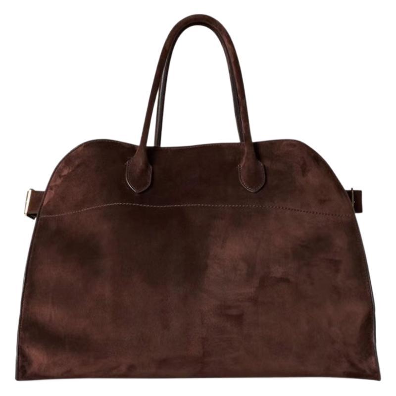Attractive Popular Suede Commuter Computer Hand-held Handbags