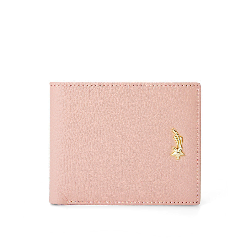 Women's Mexican Korean Cute Short Portable Change Ladies Wallets