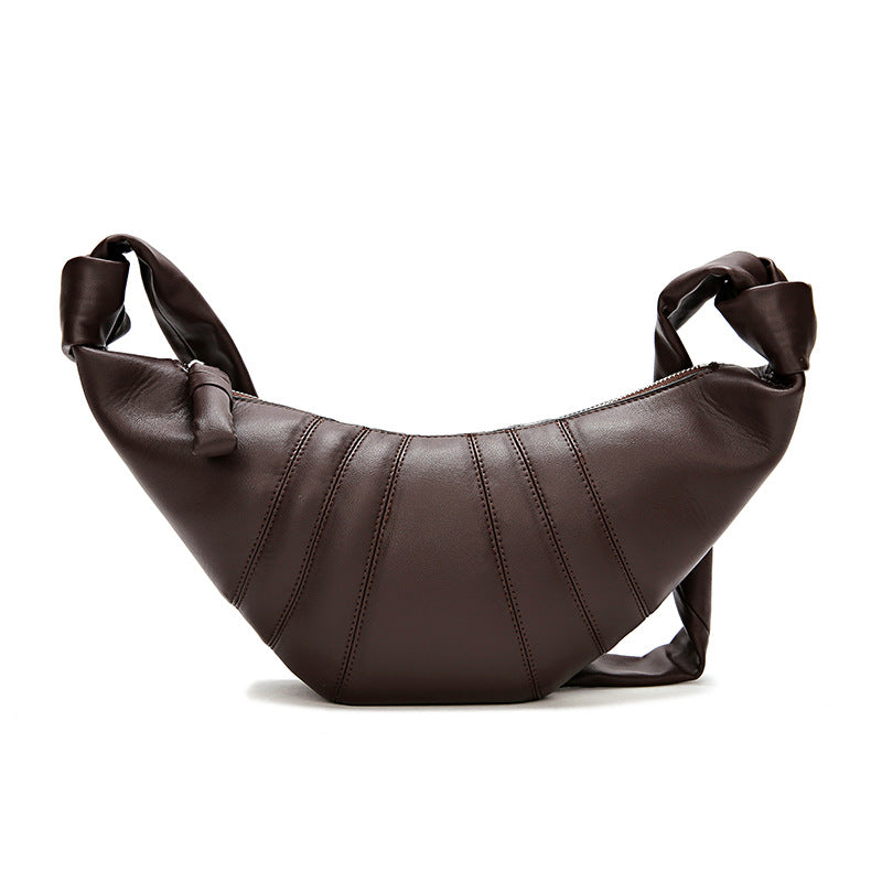 Women's Strictly Selected Underarm Croissant Idle Style Crossbody Bags