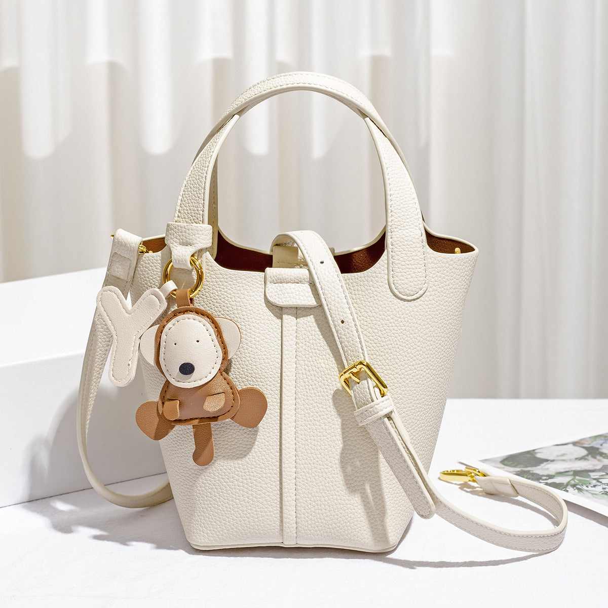 Women's Style Vegetable Basket Large Capacity Portable Handbags