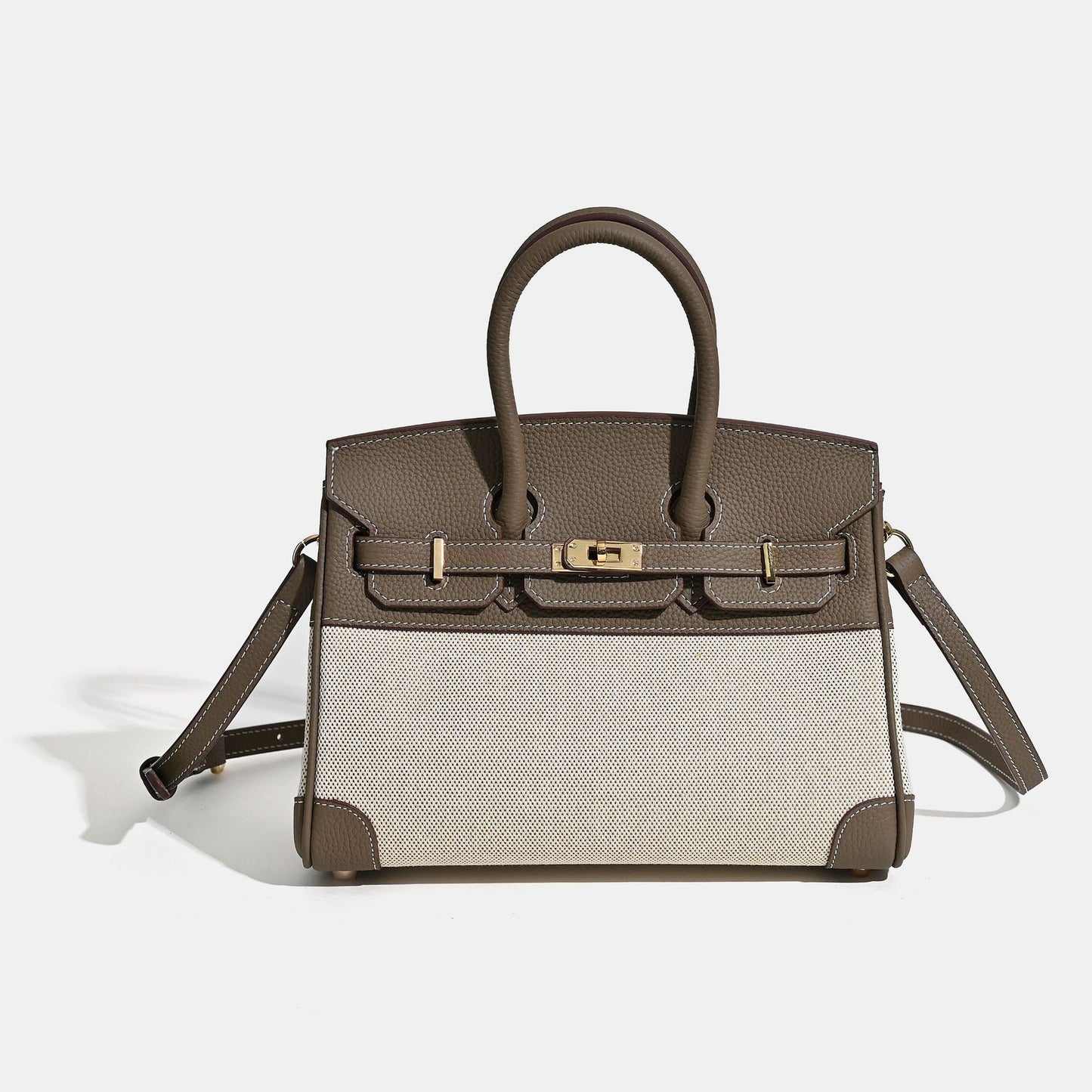 Glamorous Women's With Canvas Fashionable Contrast Bags