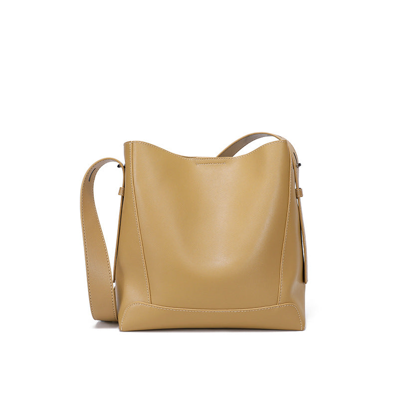 Women's Genuine Leather High-grade Large Capacity Versatile Shoulder Bags