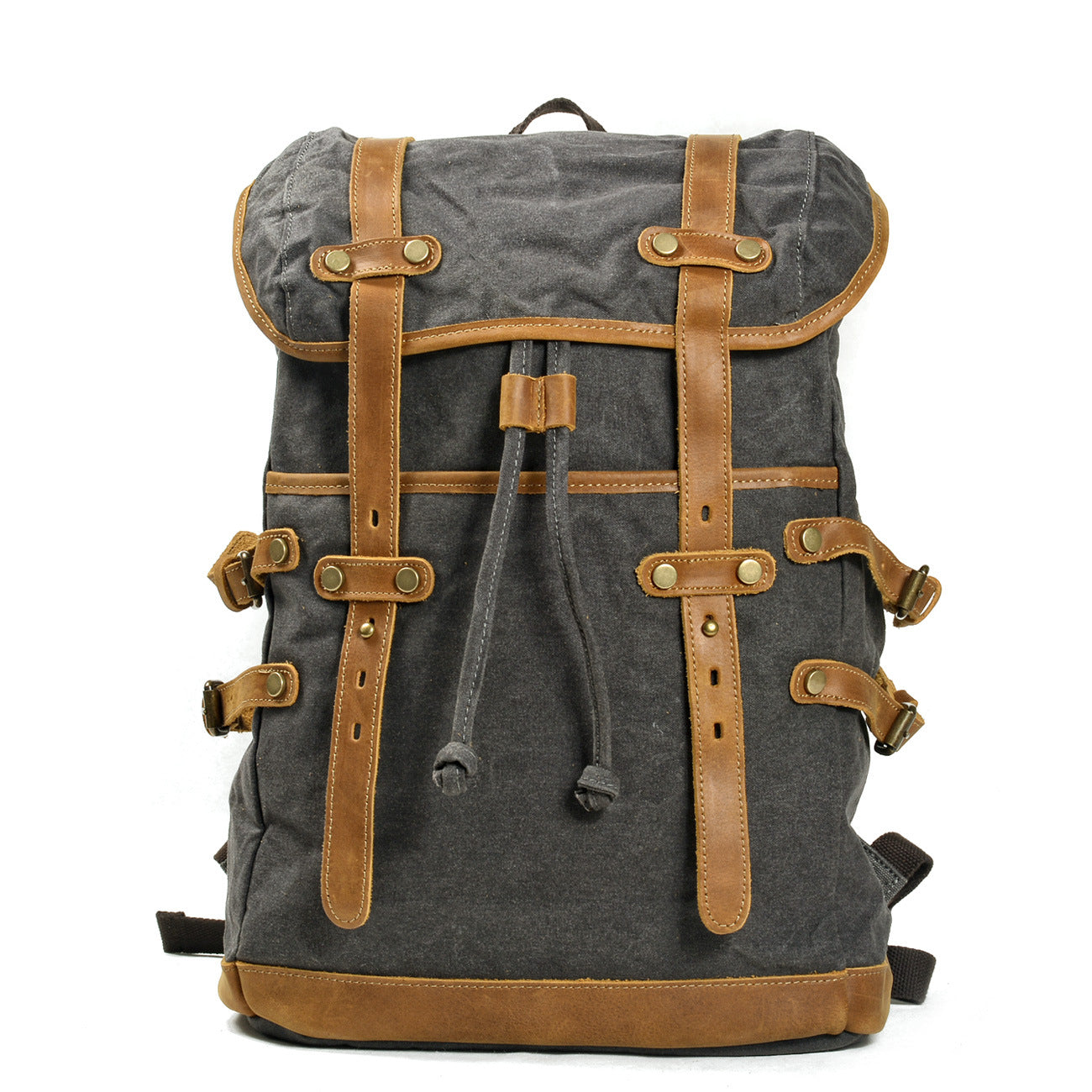 Men's Charming Korean Style Canvas Waterproof Backpacks