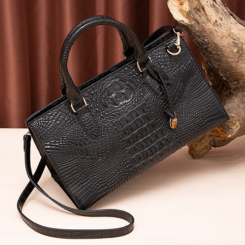 Women's Fashion Portable Retro Pattern Brahmin Handbags