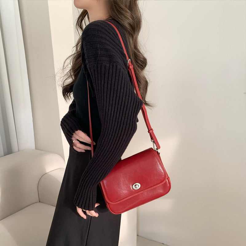 New Slouchy Women's Flip Genuine Niche Bags