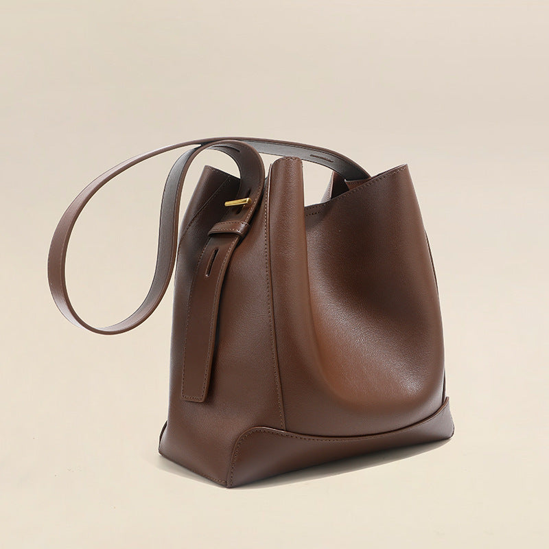 Women's Genuine Leather Versatile Large Capacity Commuter Shoulder Bags