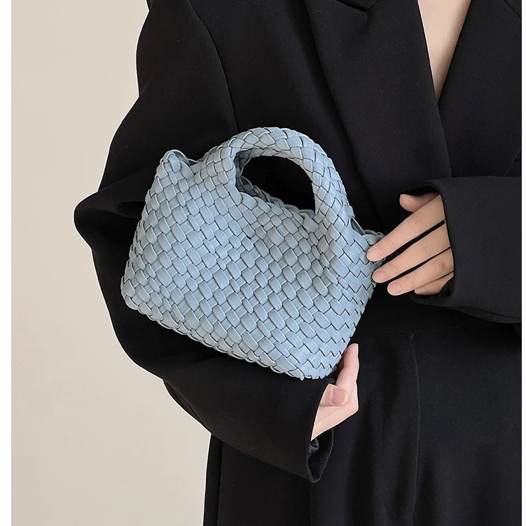 Casual Women's Pretty Hand-woven Vegetable Basket Shoulder Bags