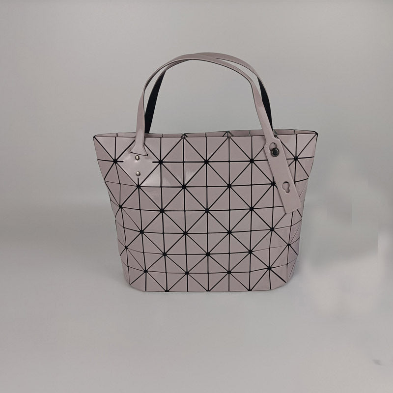 Women's Rock Stitching Geometric Diamond Pattern Underarm Shoulder Bags