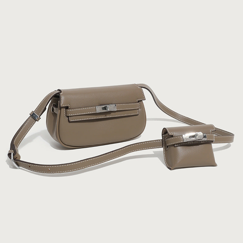 Summer Niche Design Saddle Fashion Gemini Shoulder Bags