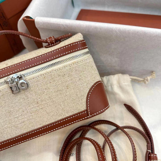 Women's Lunch Box Canvas Color Matching Popular Crossbody Bags