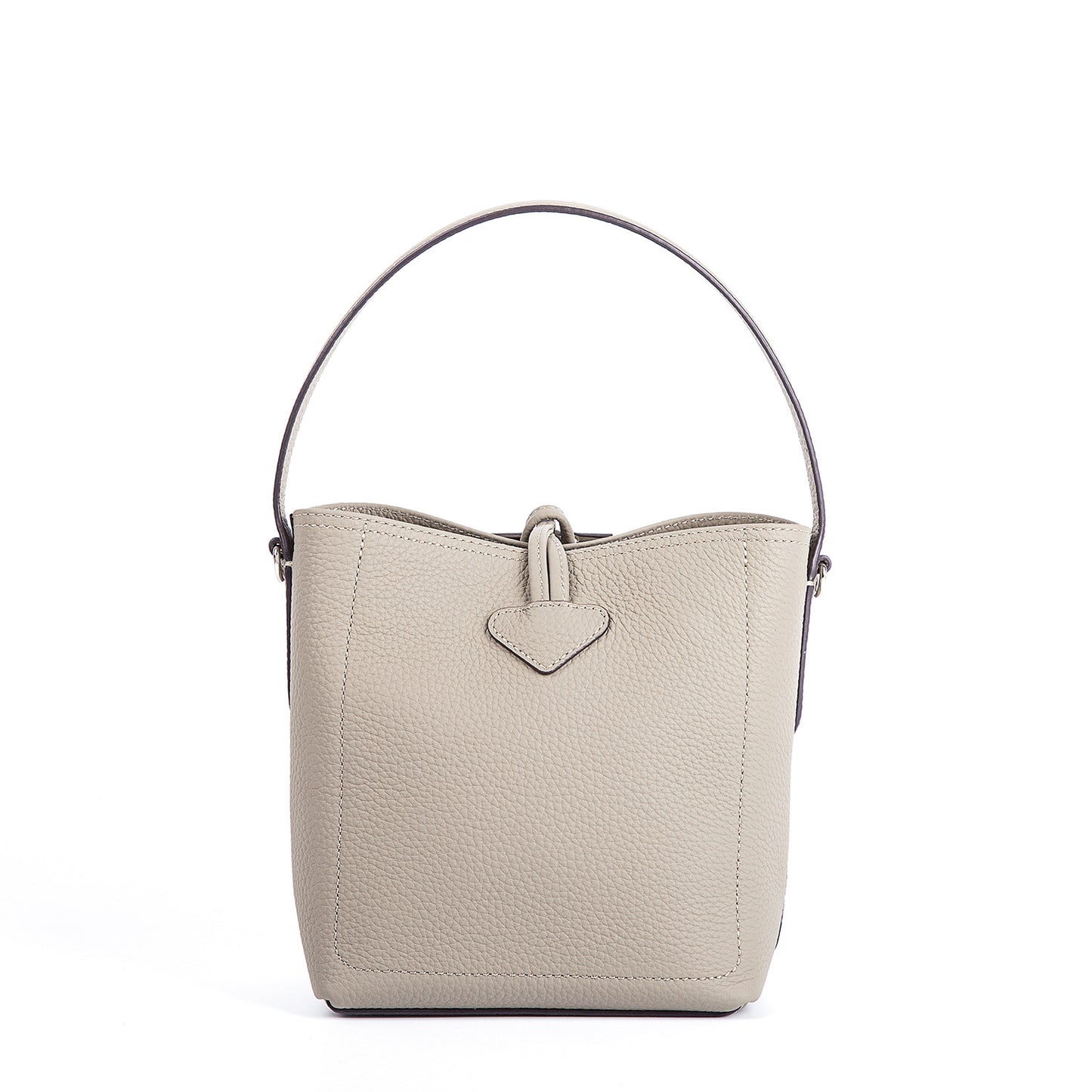 Women's Bamboo First Layer Litchi Pattern Cowhide Crossbody Bags